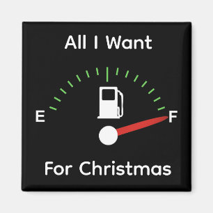 Benzine voor Kerstmis Magneet