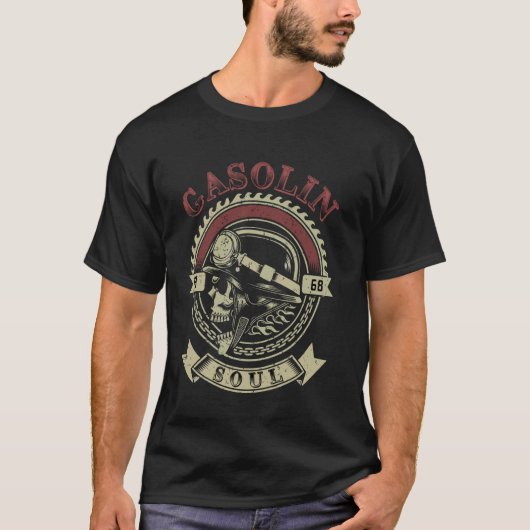 Benzine Ziel 1968 T-shirt (Voorkant)