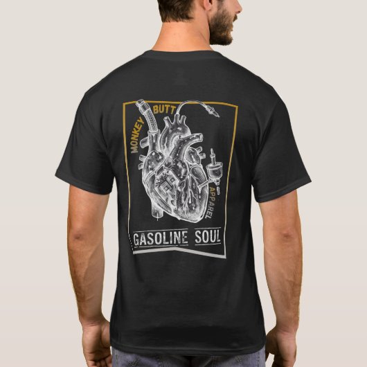 Benzine Ziel T-shirt (Achterkant)