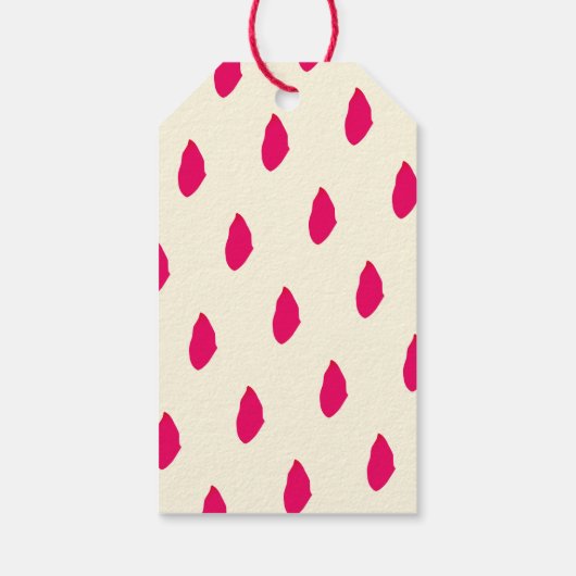 Benzinegrootte Label Cadeaulabel (Achterkant)