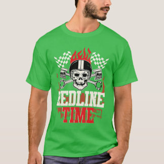 Benzinehoofd Auto-tuning Drift Motorsport Monteur  T-shirt