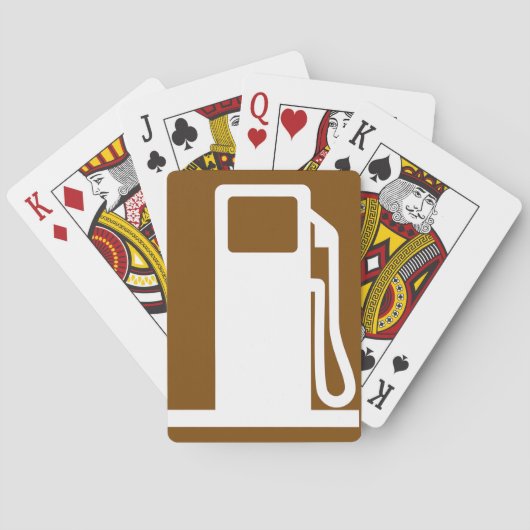 Benzineplekkaarten Speelkaarten (Achterkant)