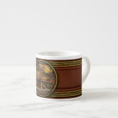 Benzinepomp - Aan het einde van een dag 1925 Espresso Kop (Voorkant rechts)