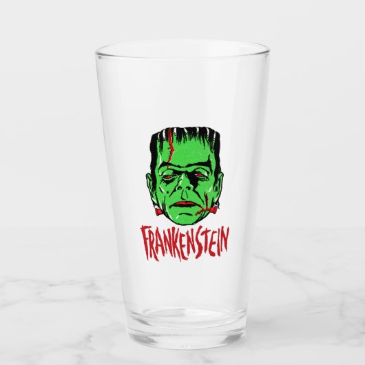 Benzinepomp monster glas uit de jaren 60 (Voorkant)