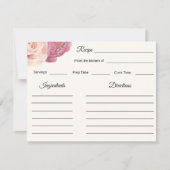 Benzines en Prosecco Vrijgezellenfeest Recipe Inst Notitiekaartje (Voorkant)