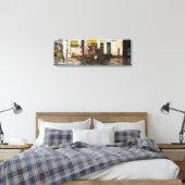 Benzinestation - Indian Trails-benzinestation 1940 Canvas Afdruk (Insitu (Slaapkamer))