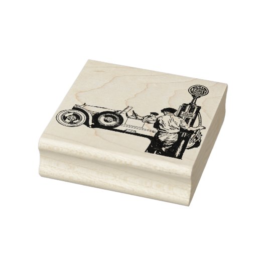 benzinestation Rubber Stamp Rubberstempel (Stempel)