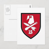 Beobachtungsbataillon 113 briefkaart (Voorkant / Achterkant)