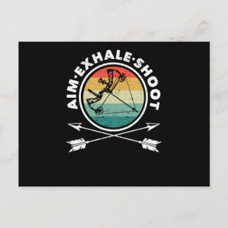 Beoogd wordt de schotting van de Funny Archery Briefkaart