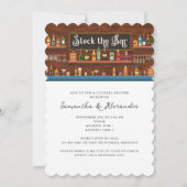 Beoordeel de Bar Rustic Couples Coed Vrijgezellenf Kaart (Voorkant)