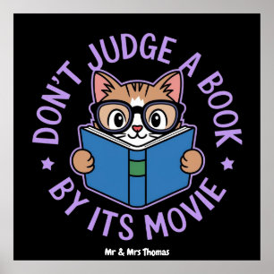 Beoordeel een boek niet op zijn film, boek is bete poster