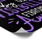Beoordeel een handicap fibromyalgie bewustzijn poster (Hoek)