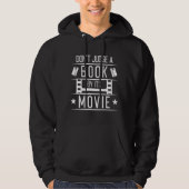 Beoordeel geen boek door zijn film hoodie (Voorkant)