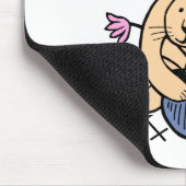 Beoordeel me Bro Cat Cartoon niet Muismat (Hoek)