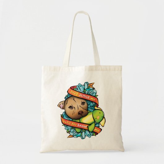 Beoordeel me niet... tote bag (Voorkant)