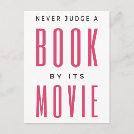 Beoordeel nooit een boek door de film I Briefkaart