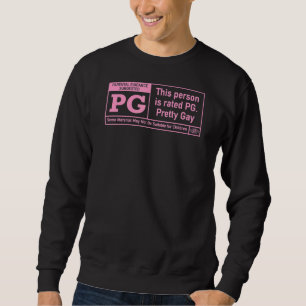 Beoordeel PG voor gay schattig trendy gay pride 7 Trui
