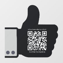 Beoordeel QR-code Feedback Modern Zwart Bedrijf