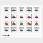 Beoordeel uw levering Dank u bestuurder sticker (Vel)