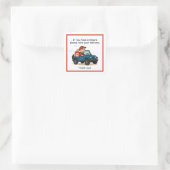 Beoordeel uw levering Dank u bestuurder sticker (Tas)