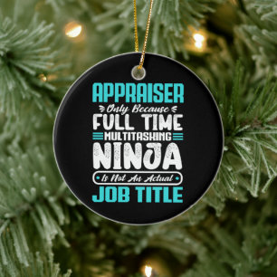 Beoordelaar Grappig Baan Beroepsberoep Carrière Keramisch Ornament