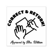 Beoordeling door docenten zelfinktende stempel (Design)