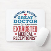 Beoordeling door medisch receptionist muismat (Met muis)