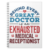 Beoordeling door medisch receptionist notitieboek (Voorkant)