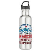 Beoordeling door medisch receptionist waterfles  (Voorkant)