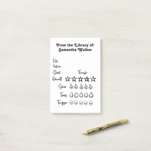 Beoordeling Quick Note Library (Op bureau)