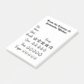 Beoordeling Quick Note Library (Schuin)