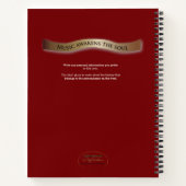 Beoordeling van de muziek van Guitars activeert de Notitieboek (Achterkant)