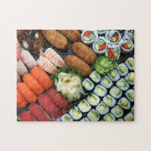 Beoordeling van Japanse sushi-favorieten Legpuzzel