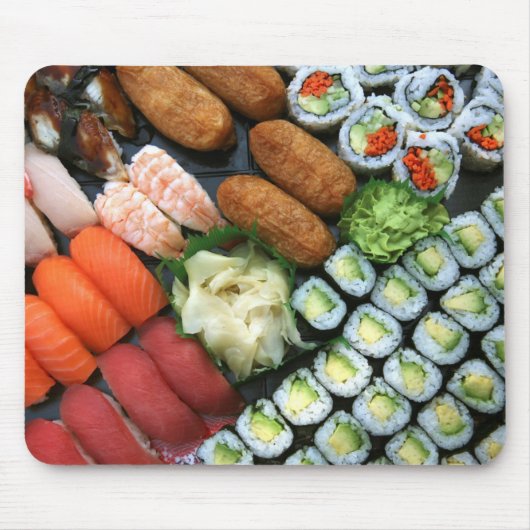 Beoordeling van Japanse sushi-favorieten Muismat (Voorkant)