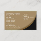 Beoordeling van onroerend goed visitekaartje (Voorkant)