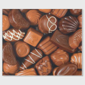 Beoordeling van verloopchocolade cadeaupapier (Vlak)