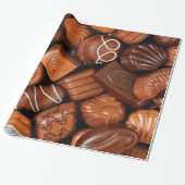 Beoordeling van verloopchocolade cadeaupapier (Uitgerold)