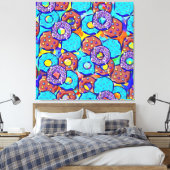 BEOORDELINGSDONUUR 2A CANVAS AFDRUK (Insitu (Slaapkamer))