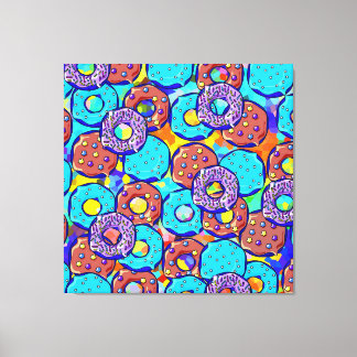 BEOORDELINGSDONUUR 2A CANVAS AFDRUK