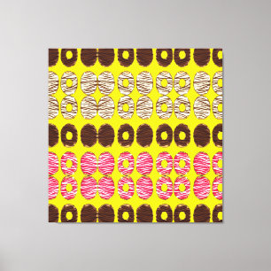 BEOORDELINGSDONUUR 2A CANVAS AFDRUK
