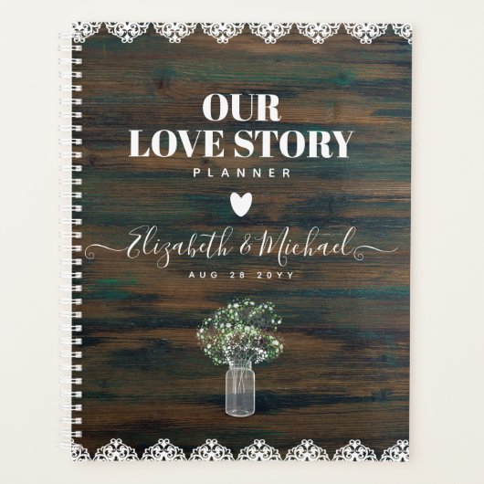 BEORGANISEERDE WEDDING PLANNER Gypsophila Rustic L (Voorkant)