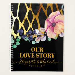 BEORGANIZED Ons Liefdesverhaal Luipaardprint Goud Planner