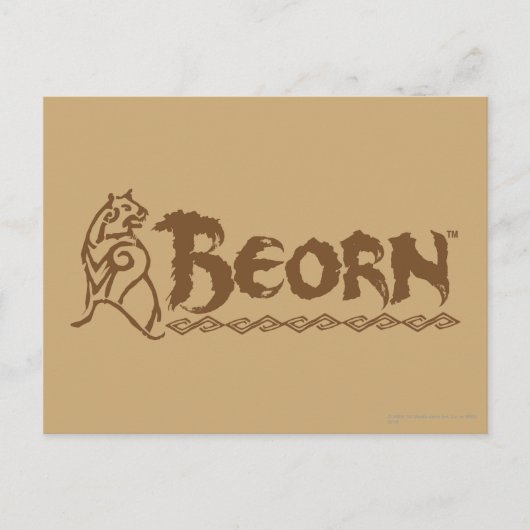 BEORN™ Beer Briefkaart (Voorkant)