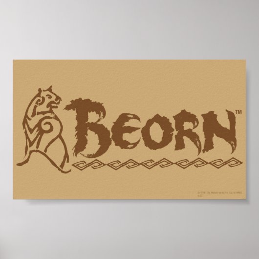 BEORN™ Beer Poster (Voorkant)