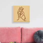 BEORN™ Beer Symbool Canvas Afdruk (Insitu (Woonkamer))