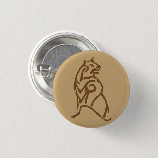 BEORN™ Beer Symbool Ronde Button 3,2 Cm (Voorkant /achterkant)