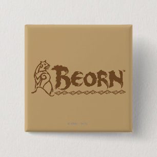 BEORN™ Beer Vierkante Button 5,1 Cm