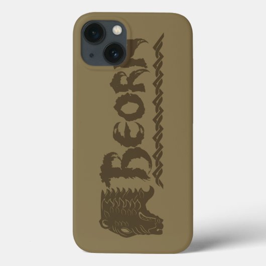 BEORN™ Berenkopnaam Case-Mate iPhone Case (Achterkant)