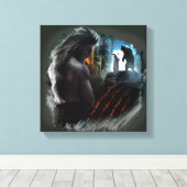 BEORN™ en Gandalf Graphic Canvas Afdruk (Insitu (Houten vloer))