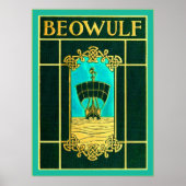 Beowulf ~  Hoesje boekje Poster (Voorkant)